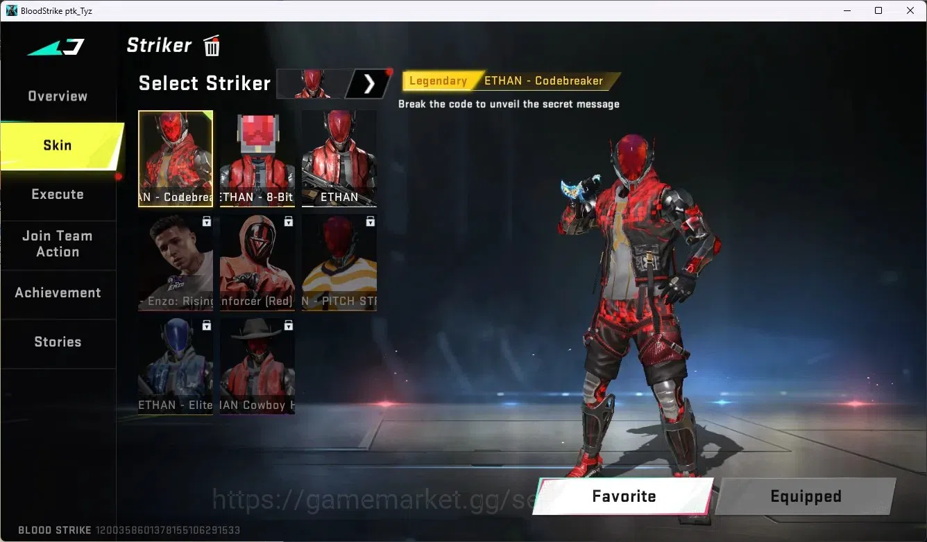 Blood Strike Accounts ASIA|1 Ultra Melee Talon Knife-Sanctum|1 Evo:Fal-E image 17