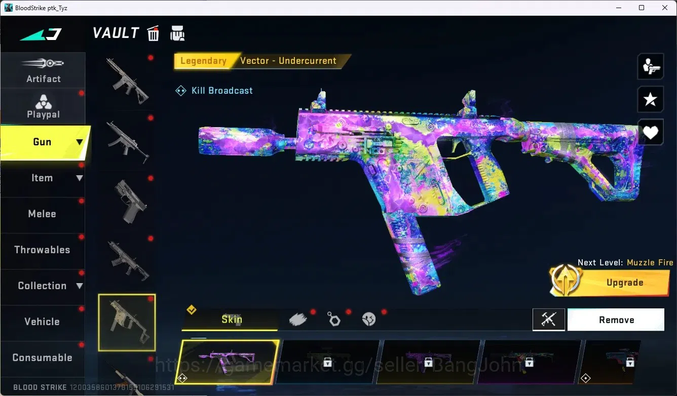Blood Strike Accounts ASIA|1 Ultra Melee Talon Knife-Sanctum|1 Evo:Fal-E image 6