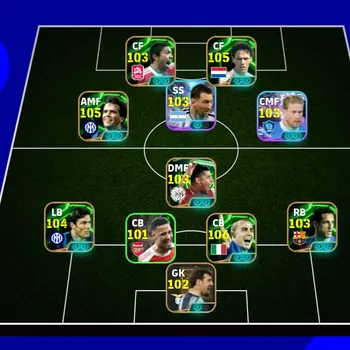 eFootball Accounts Legends & Iconic Players EFOOTBALL COLLECTIVE 3208+ | EPIC GIVANI ELBER,V BASTEN,F CANAVARO,L