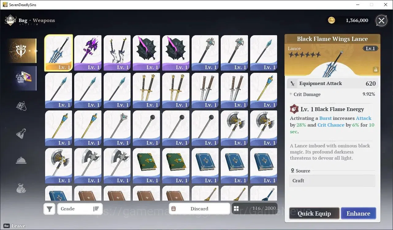 The Seven Deadly Sins: Origin Accounts EU |Fresh Starter Lvl 2| 4 SSR| Guila, Mannie, Ela image 11