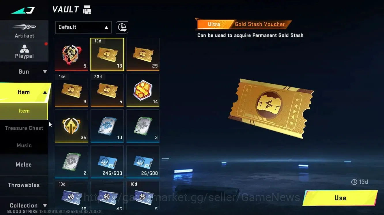 Blood Strike Accounts ASIA|ULTRA ETHAN-Raid Mask|Legendary [M700,INP9,MP image 15