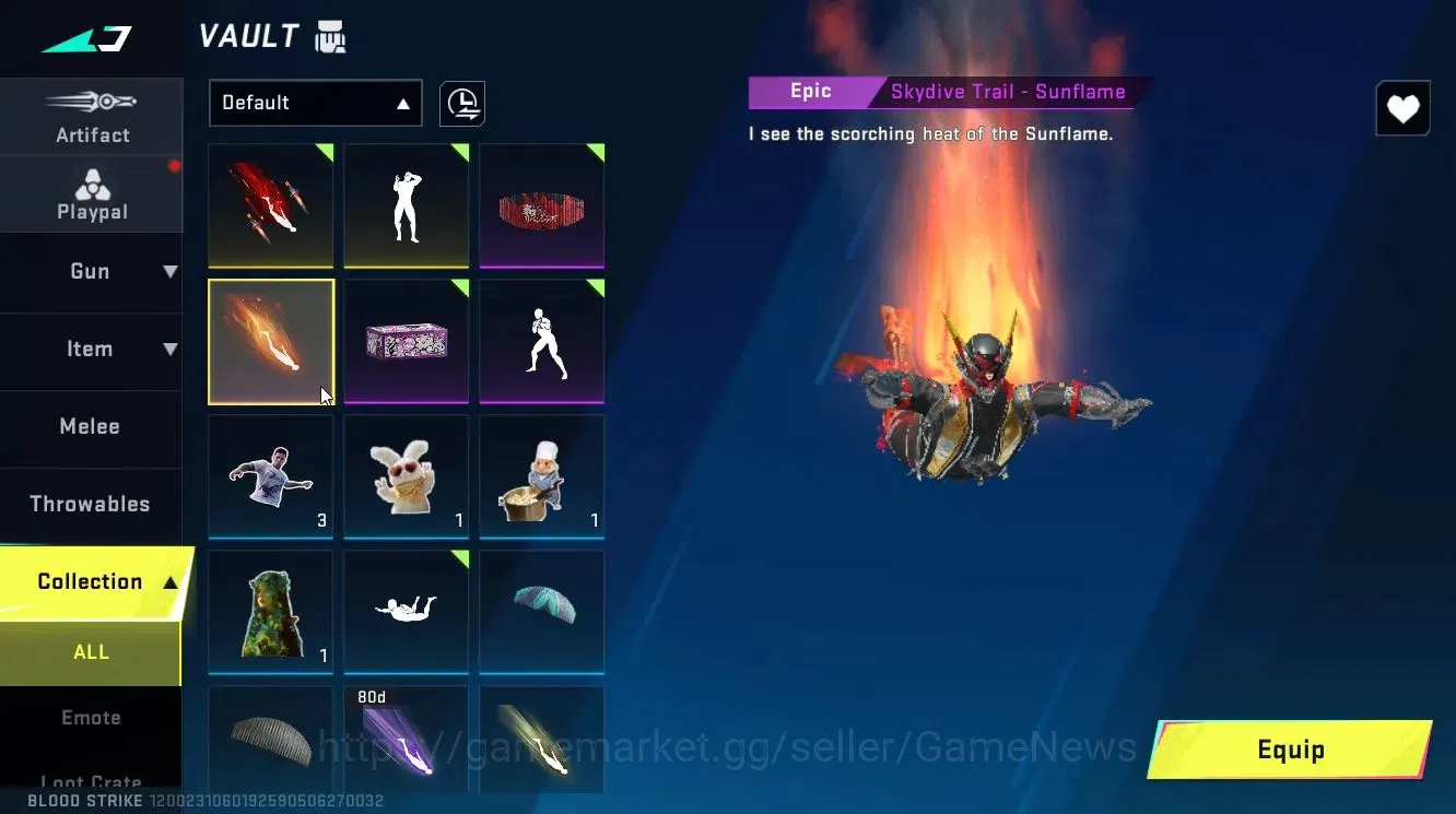 Blood Strike Accounts ASIA|ULTRA ETHAN-Raid Mask|Legendary [M700,INP9,MP image 18