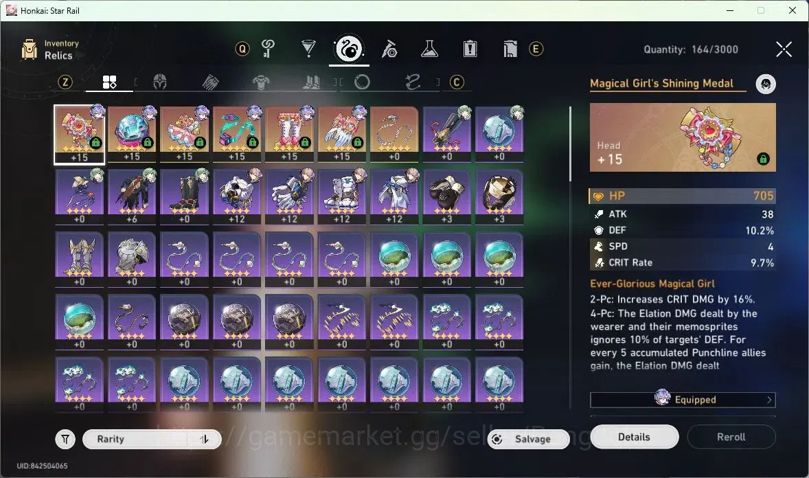 Honkai Star Rail Accounts ASIA | TL 35 | 5 LIMIT | HUO HUO | SILVER WOLF | S image 10