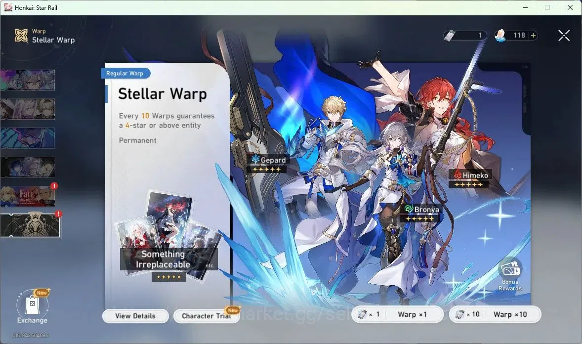 Honkai Star Rail Accounts ASIA | TL 35 | 5 LIMIT | HUO HUO | SILVER WOLF | S image 13