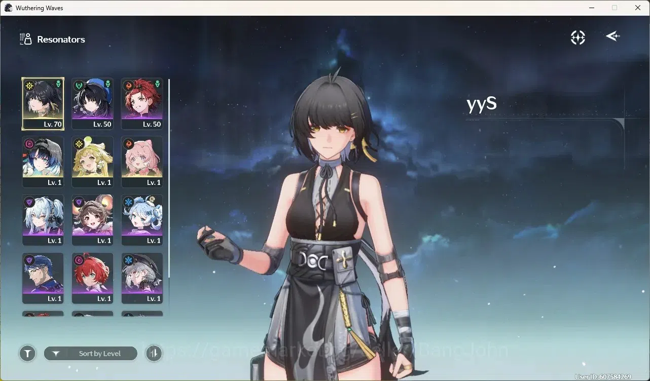 Wuthering Waves Accounts Starter EU|UL 49|Rank 5|1 Char Limited[Yangyang:Xuanling Rc4]+Sign|716 Astrite|Mc Female | TakeMail 2