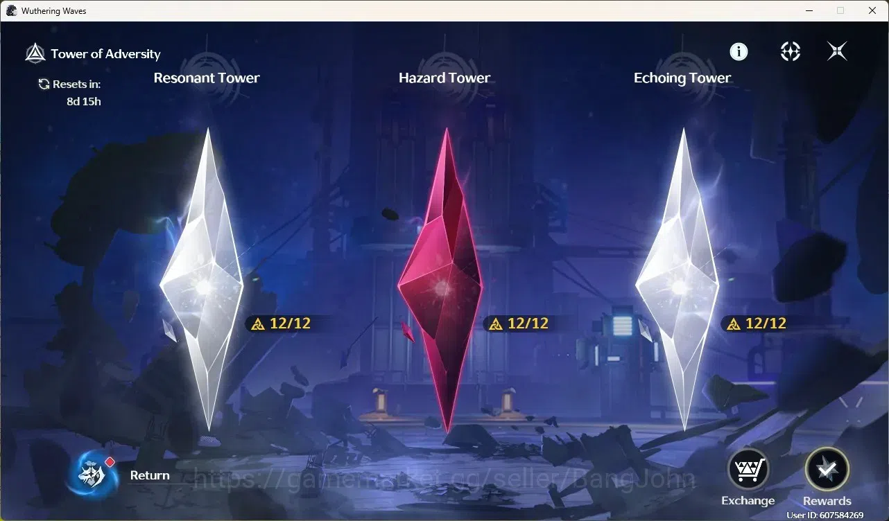 Wuthering Waves Accounts Starter EU|UL 49|Rank 5|1 Char Limited[Yangyang:Xuanling Rc4]+Sign|716 Astrite|Mc Female | TakeMail 5