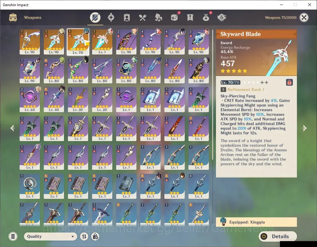 Genshin Impact Accounts ASIA|AR 56|4 Limited+4 (*5Weap)|Yoimiya,Yelan,Zhon image 10