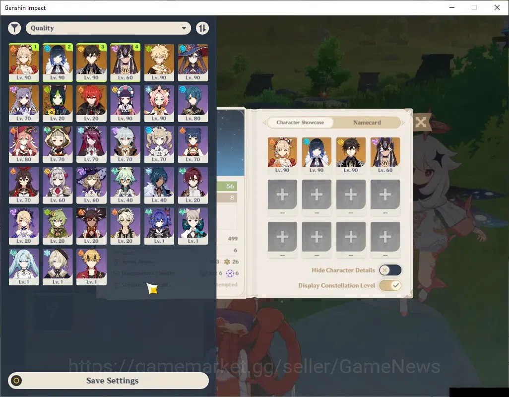 Genshin Impact Accounts ASIA|AR 56|4 Limited+4 (*5Weap)|Yoimiya,Yelan,Zhon image 2