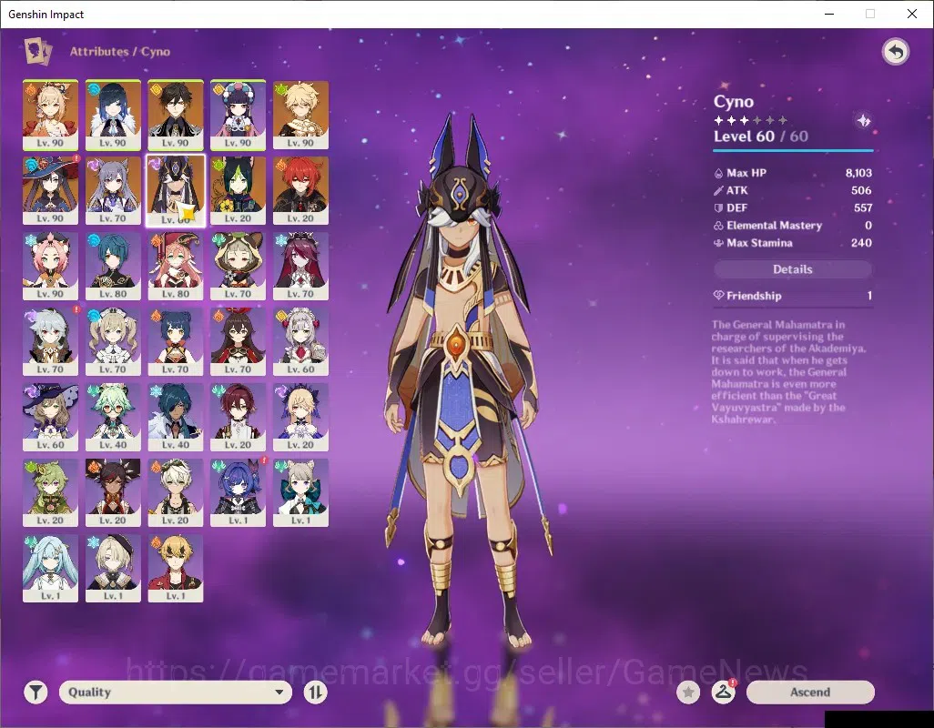 Genshin Impact Accounts ASIA|AR 56|4 Limited+4 (*5Weap)|Yoimiya,Yelan,Zhon image 6