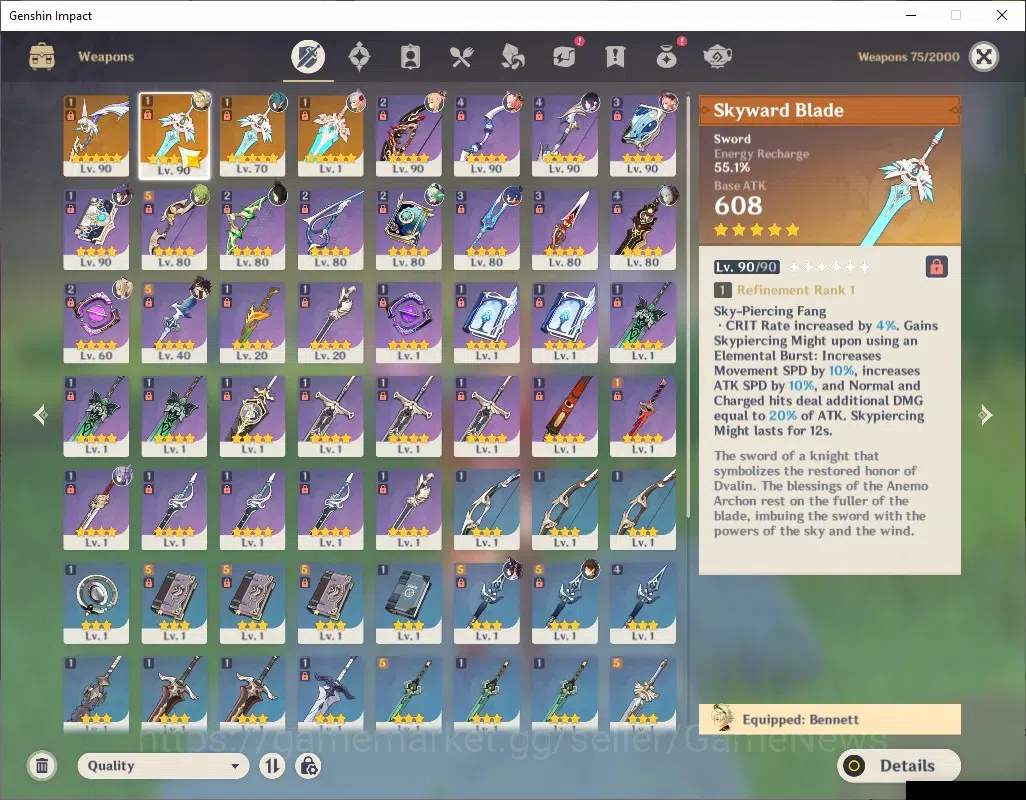Genshin Impact Accounts ASIA|AR 56|4 Limited+4 (*5Weap)|Yoimiya,Yelan,Zhon image 9