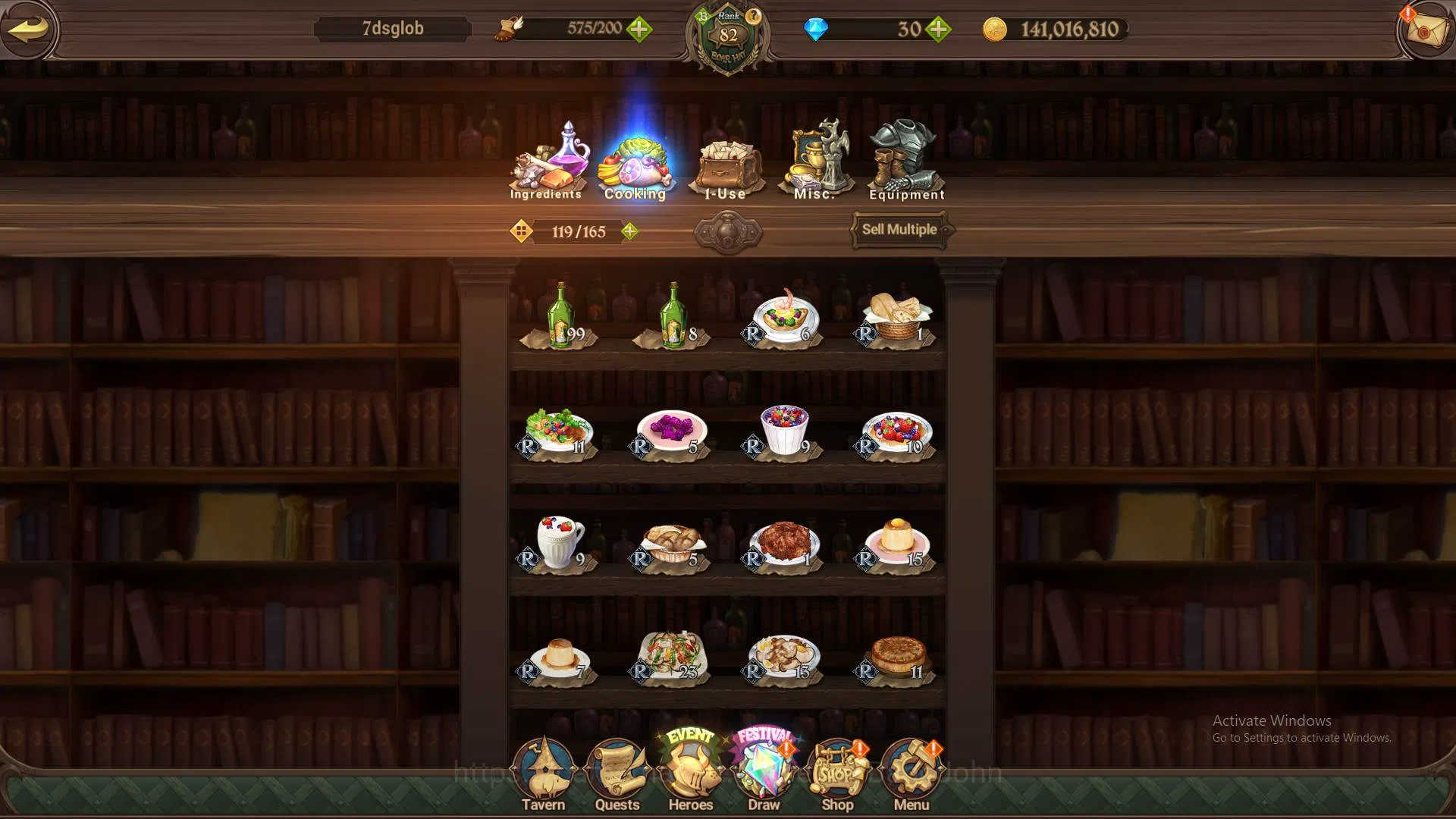 The Seven Deadly Sins: Grand Cross Accounts Others GLOBAL|2.5M CC|1LR Elizabeth|UR MerEsca,Freyja,Ludociel,Salos,etc|Full 4