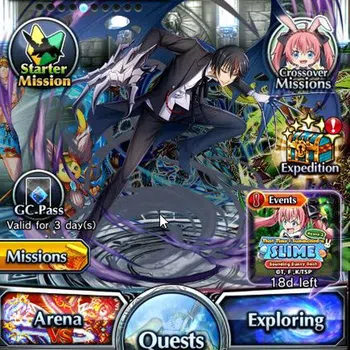 Grand Summoners End-Game Global|Rank 38|4 Ascend+3 TW|(Dablo,Shizu,Veldora) image 1