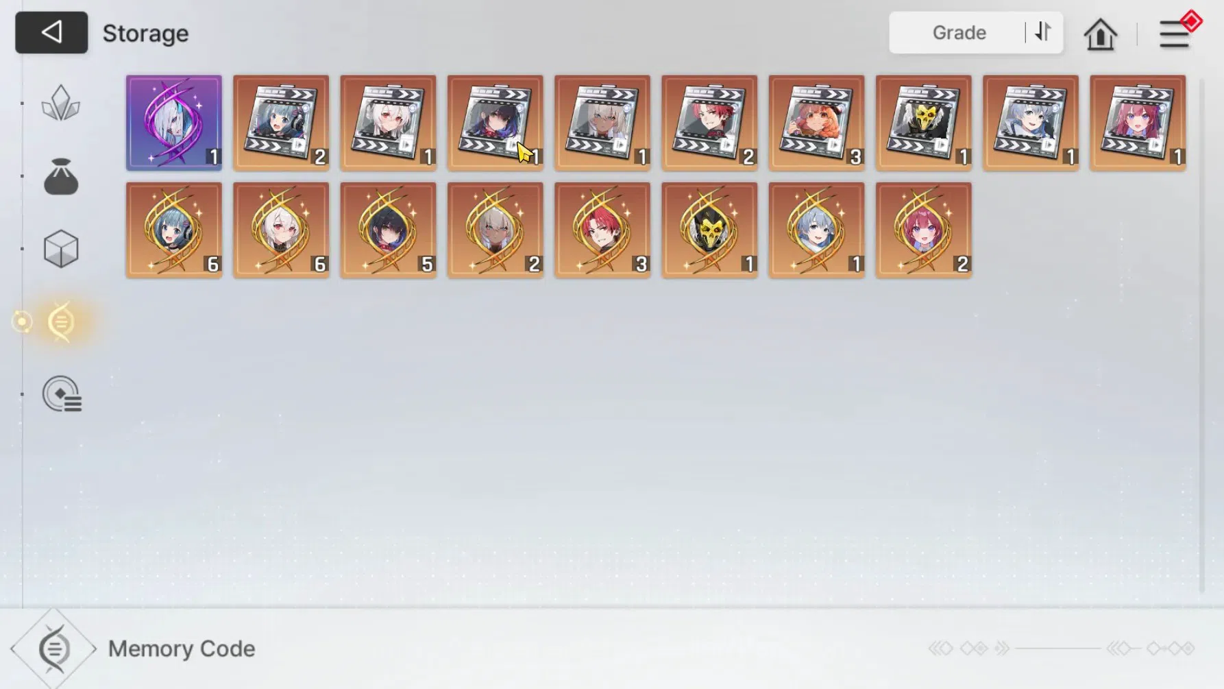 Chaos Zero Nightmare Accounts Global|Lv 53 | 4 Limit HeidemarieEM2,NarjaEM1,Sere image 15