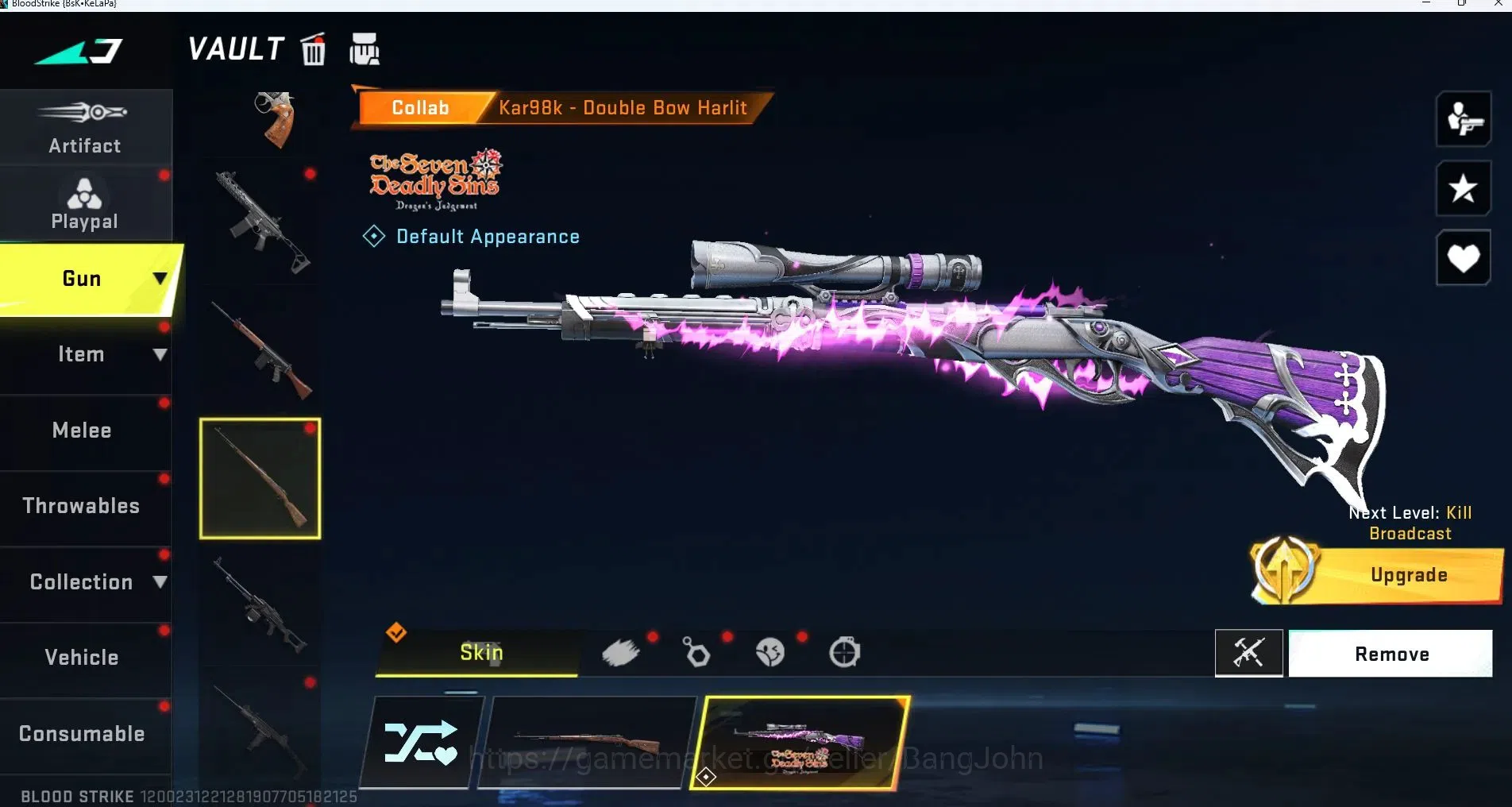 Blood Strike Accounts ASIA| L32|BR Master IV|Eternal=Desert Eagle Scorpi image 6