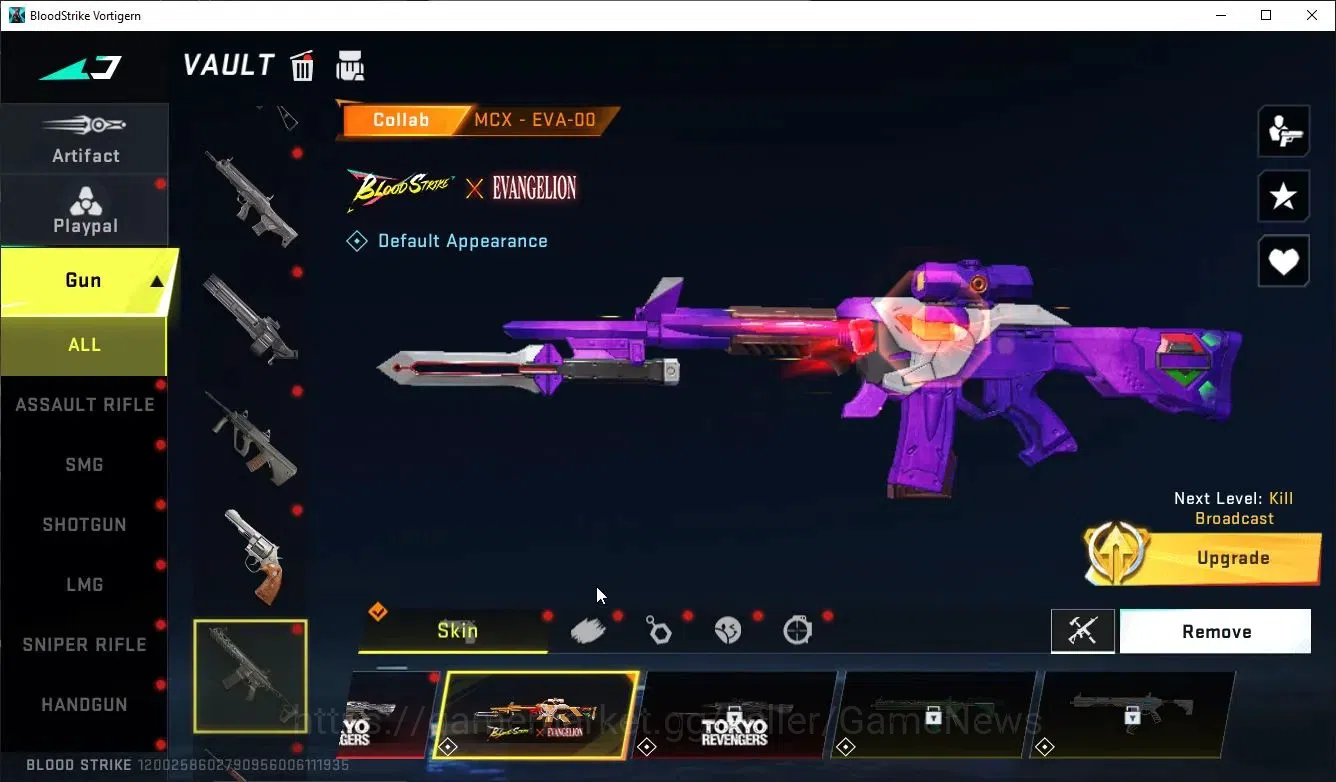 Blood Strike Accounts ASIA|ETERNAL Zero+MELEE TalonKnife,Collab 7DS M4A1 image 15