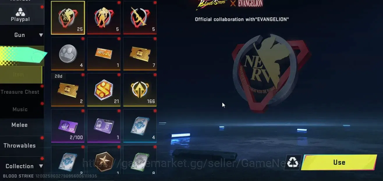 Blood Strike Accounts ASIA|ETERNAL Zero+MELEE TalonKnife,Collab 7DS M4A1 image 18