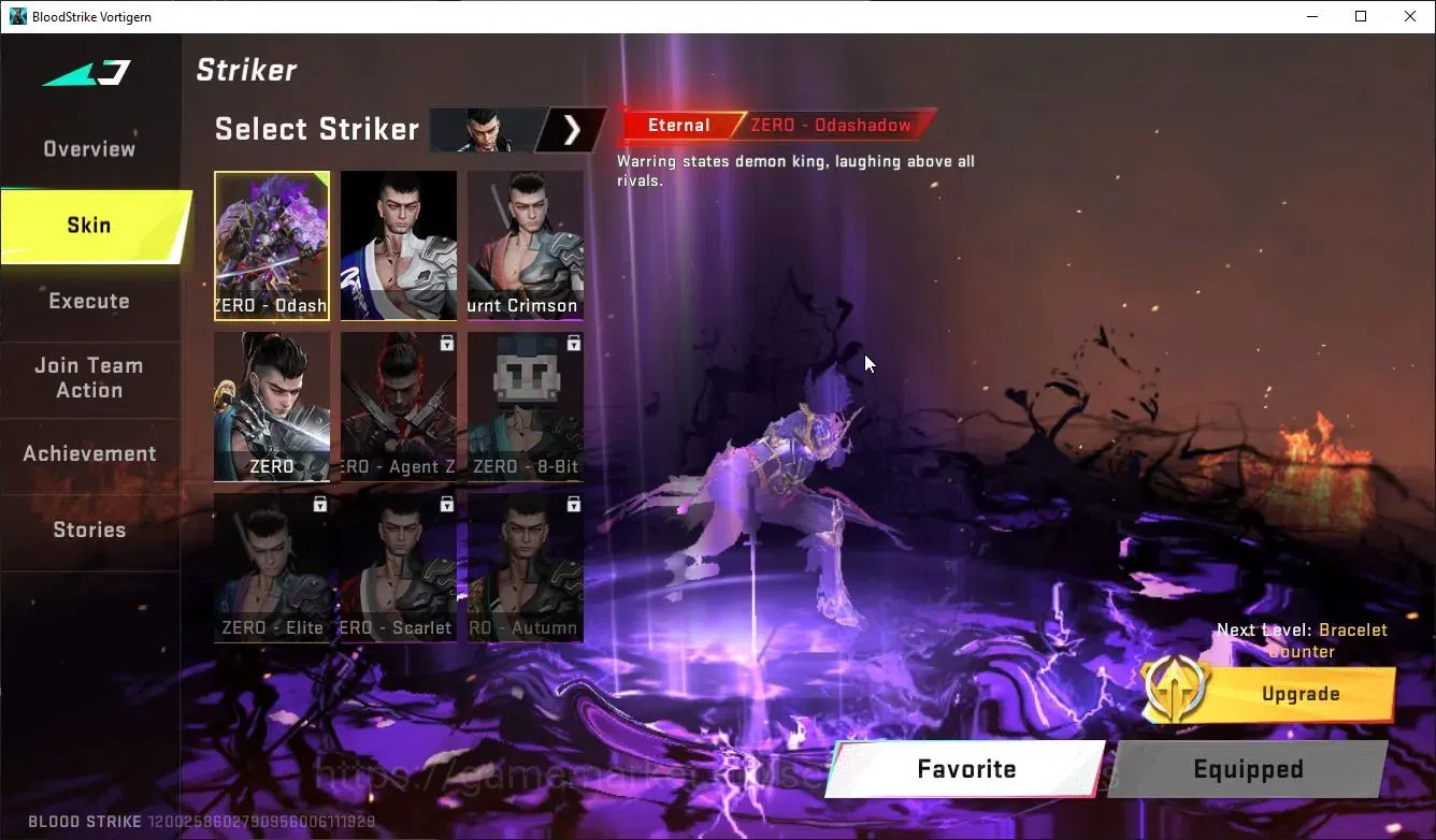 Blood Strike Accounts ASIA|ETERNAL Zero+MELEE TalonKnife,Collab 7DS M4A1 image 2