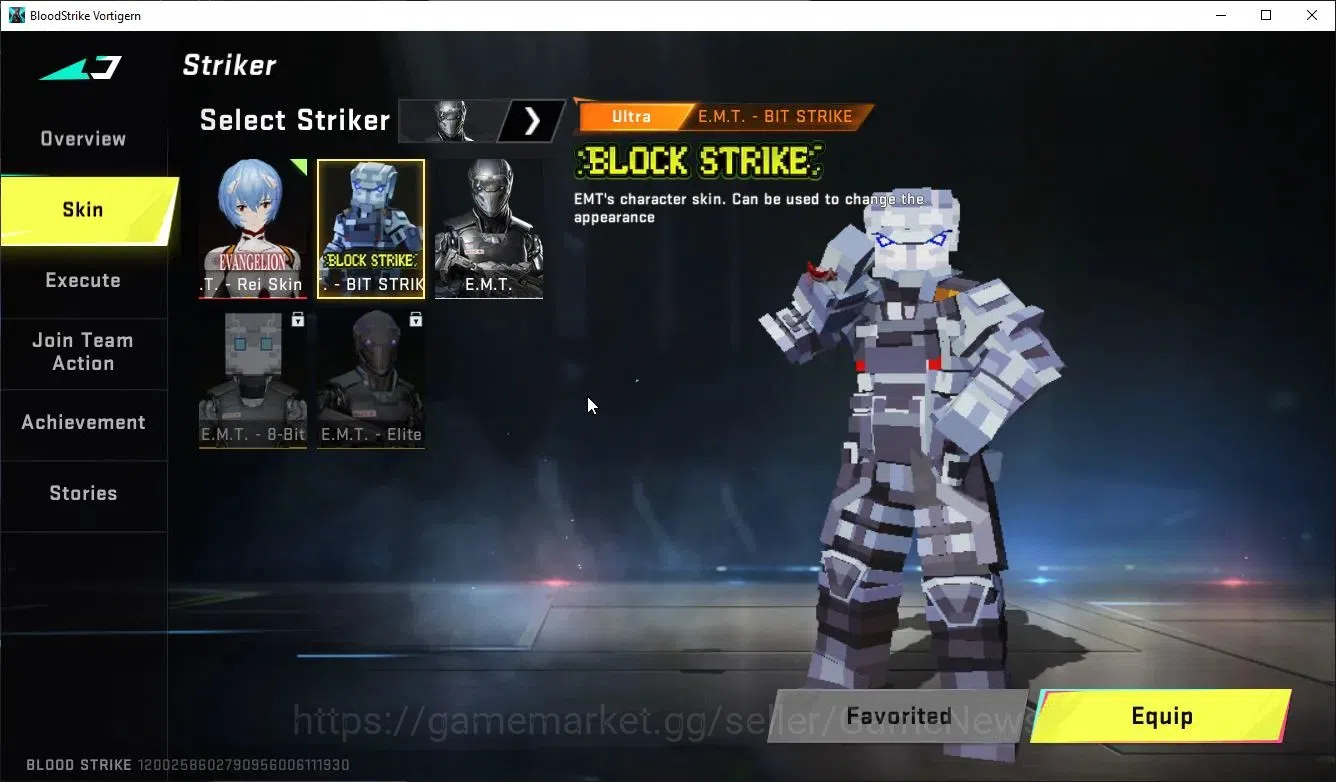 Blood Strike Accounts ASIA|ETERNAL Zero+MELEE TalonKnife,Collab 7DS M4A1 image 6