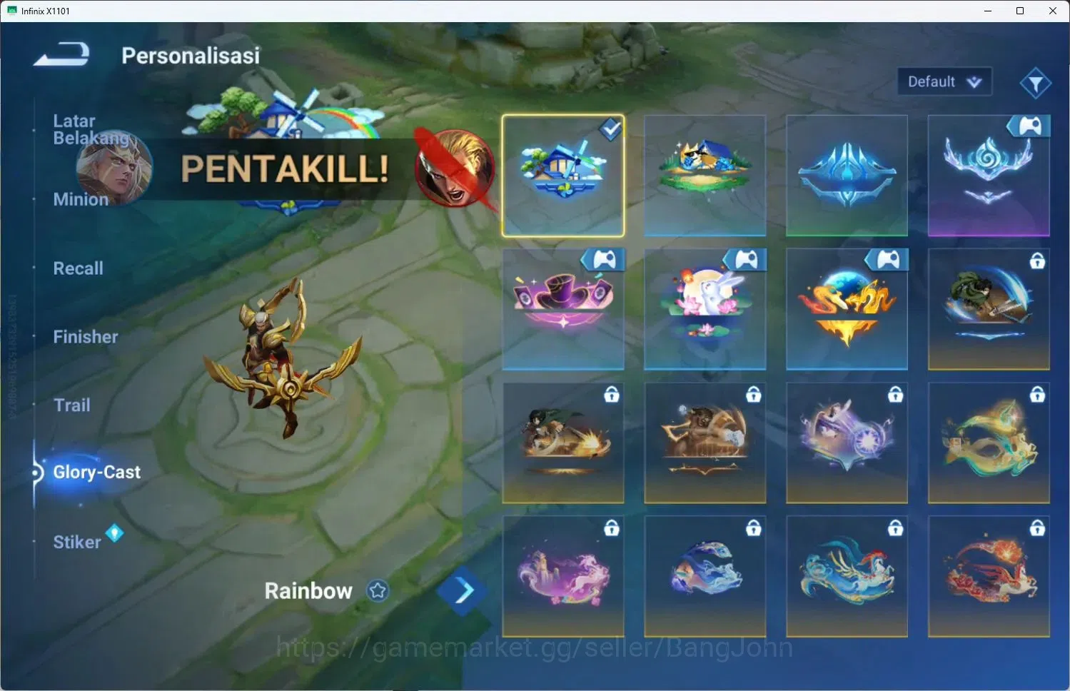 Honor of Kings Accounts Global | 163H 46S | Event Hou Yi, Event Gan & Mo | image 10