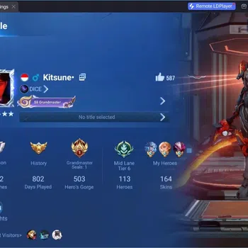 Honor of Kings Accounts Rare Skin Global|113H 164S| 4 Legend | Sanxingdui Hou Yi | 1 Saint Seiya | GM Gan&Mo | Lny DaQiao