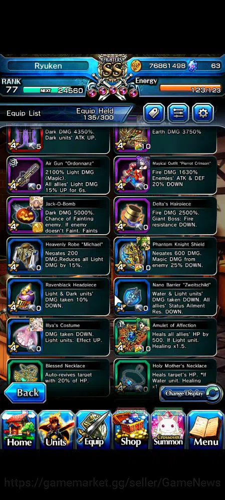 Grand Summoners Accounts Mid-Game Global|Rank 77|39 RGB|22 Ascend|RoyTW,Summer Miyu,ToumaTW,ChloeTW,HP IsliidTW,Pencilgon,WH 9