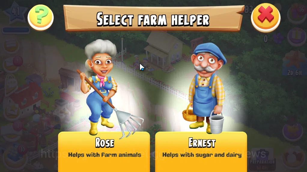 Hay Day Accounts Level 41| Barn Storage 1100 + Silo Storage 650 | 383k Coins,14 Dm |CN ON|Log Supercell ID|Take Email|Check 12