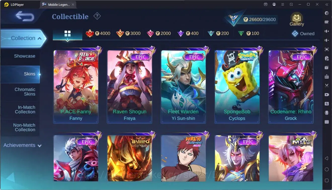 Mobile Legends: Bang Bang Accounts Global|Hero 92|Skin 128|Expert|CC Natalia|9th Fann image 10