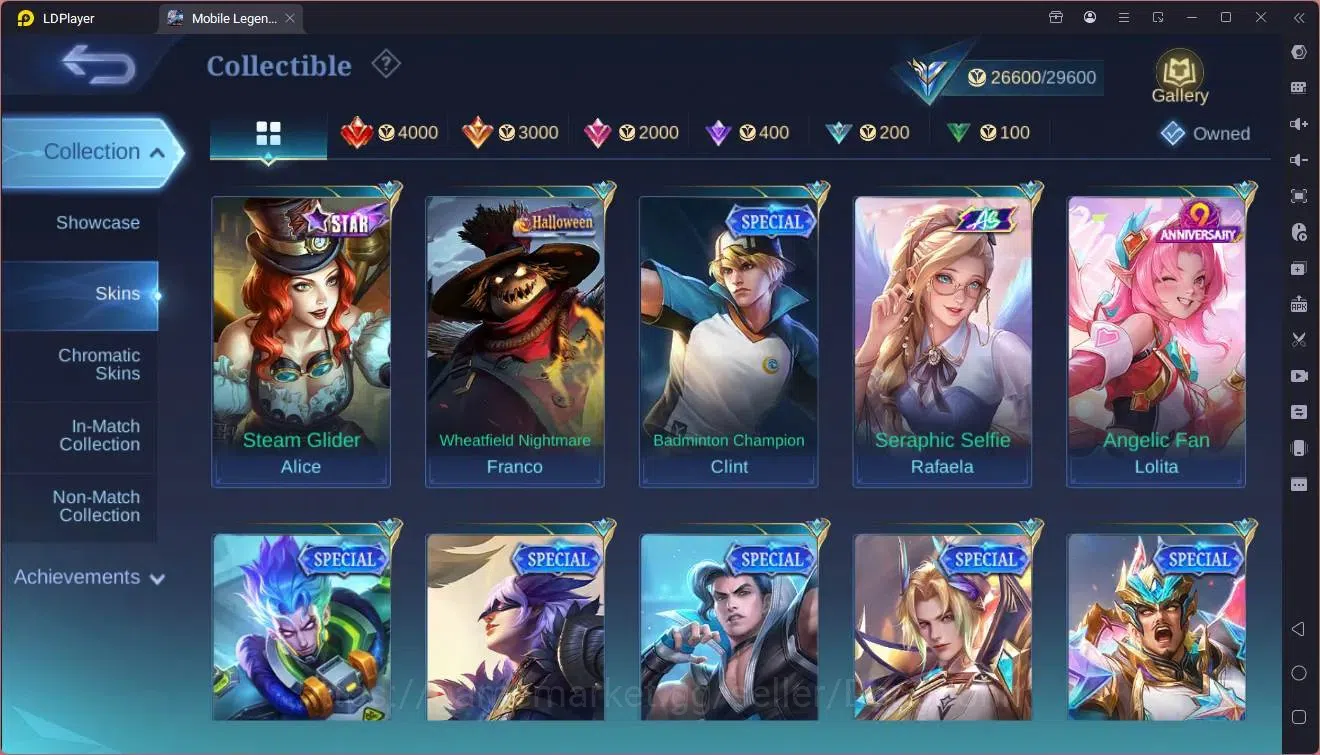 Mobile Legends: Bang Bang Accounts Global|Hero 92|Skin 128|Expert|CC Natalia|9th Fann image 12