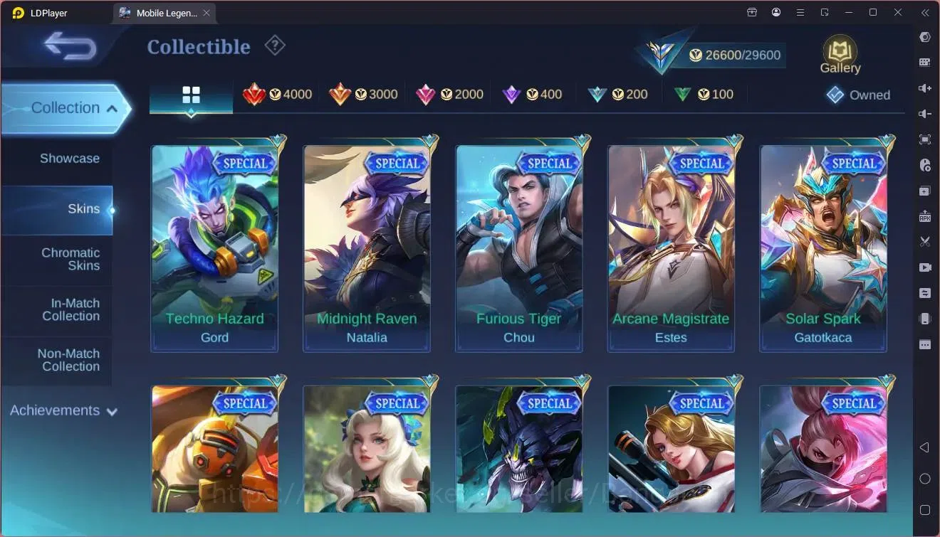 Mobile Legends: Bang Bang Accounts Global|Hero 92|Skin 128|Expert|CC Natalia|9th Fann image 13