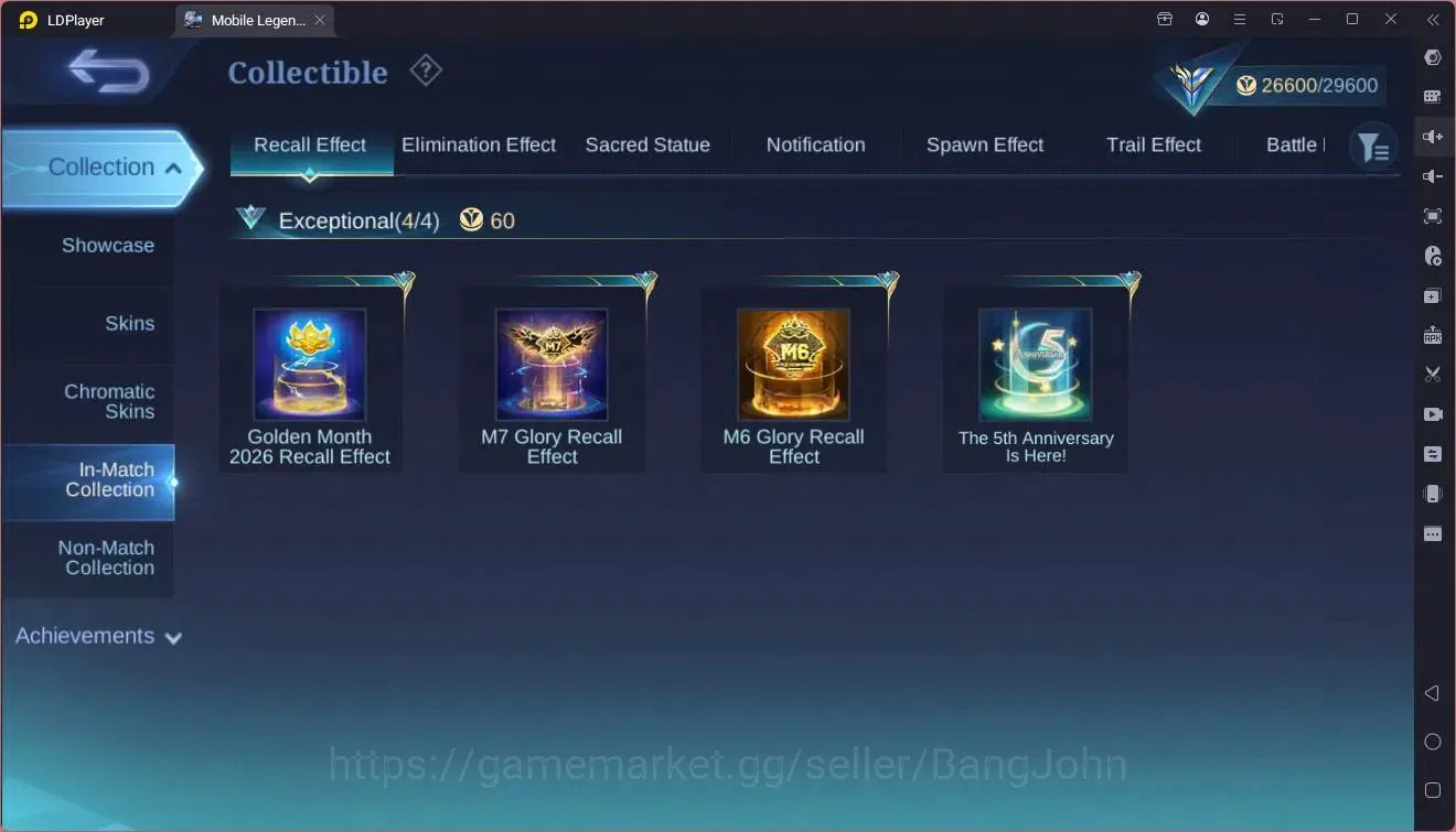 Mobile Legends: Bang Bang Accounts Global|Hero 92|Skin 128|Expert|CC Natalia|9th Fann image 17