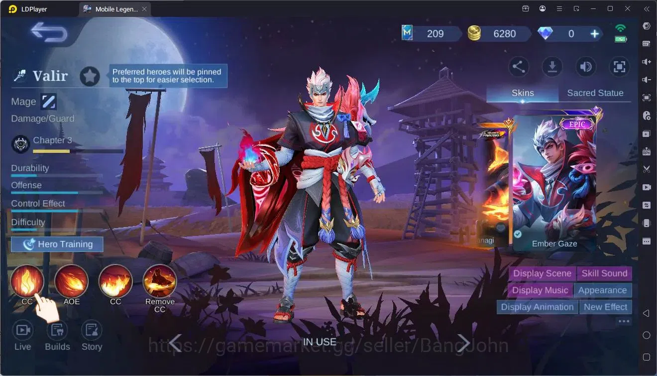 Mobile Legends: Bang Bang Accounts Global|Hero 92|Skin 128|Expert|CC Natalia|9th Fann image 20