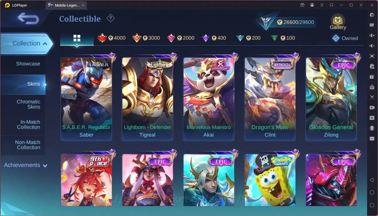 Mobile Legends: Bang Bang Accounts Global|Hero 92|Skin 128|Expert|CC Natalia|9th Fann image 9