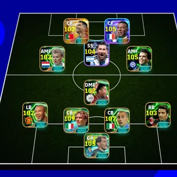 eFootball Accounts Legends & Iconic Players 8 MANAGER BOOSTER | COLECTIVE 3240+,BIGTIME C RONALDO x MBAPPE WCP2026 x NEW