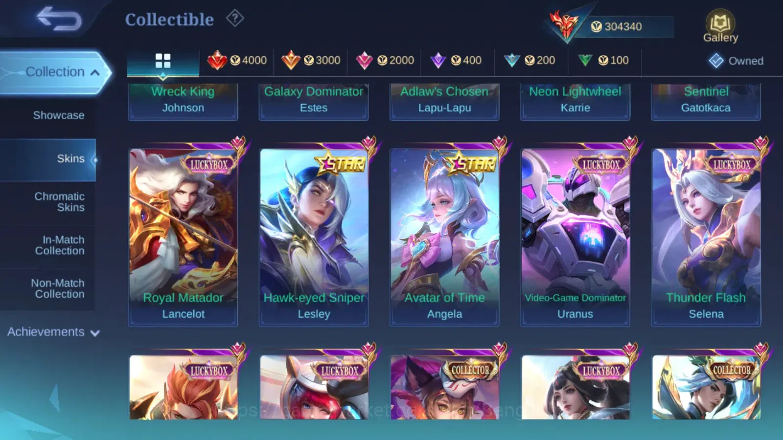 Mobile Legends: Bang Bang Accounts Global|Hero 132|Skin 536|Legend Franco,Freya,Johns image 14