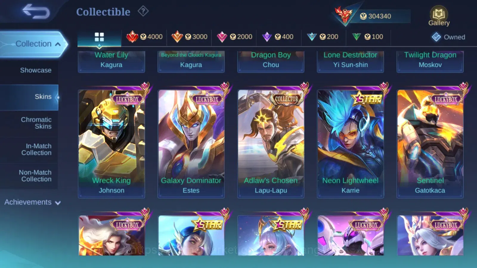 Mobile Legends: Bang Bang Accounts Global|Hero 132|Skin 536|Legend Franco,Freya,Johns image 15