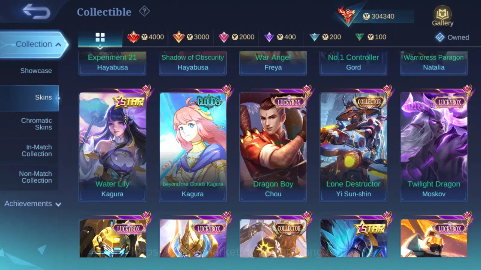 Mobile Legends: Bang Bang Accounts Global|Hero 132|Skin 536|Legend Franco,Freya,Johns image 16