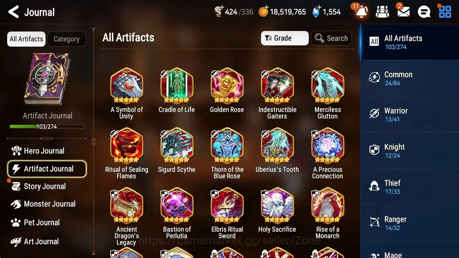 Epic Seven Accounts High-End ASIA|40 ML (TA Coli, A. Ludwig, CM Laika Etc.)|PoH ON|SS 1.5K|Automaton Tower Conquered, Abyss 5