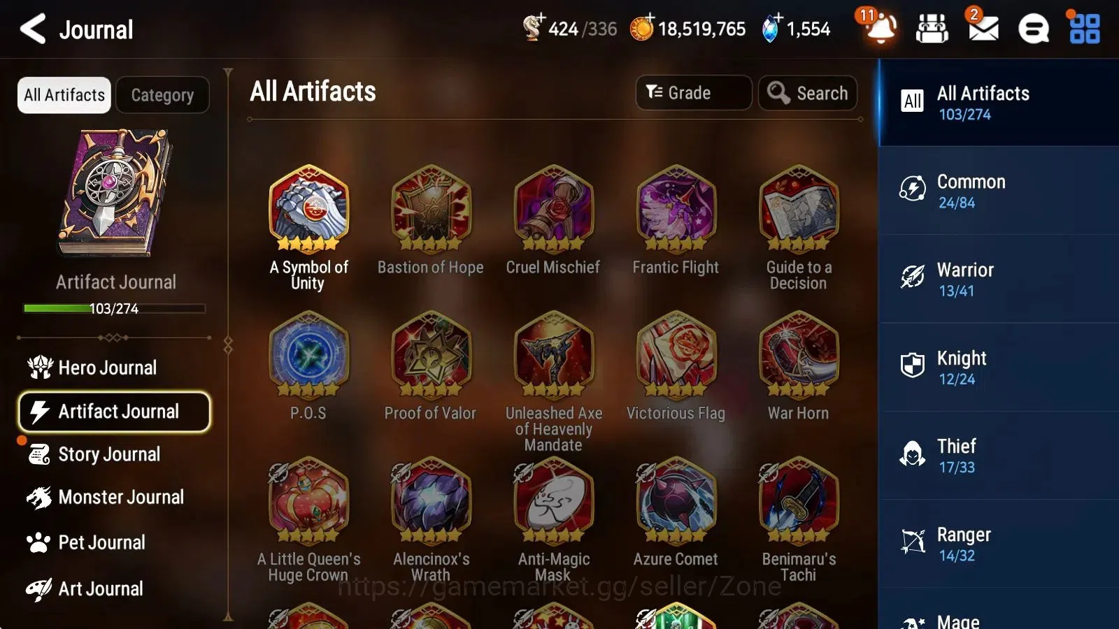Epic Seven Accounts High-End ASIA|40 ML (TA Coli, A. Ludwig, CM Laika Etc.)|PoH ON|SS 1.5K|Automaton Tower Conquered, Abyss 6