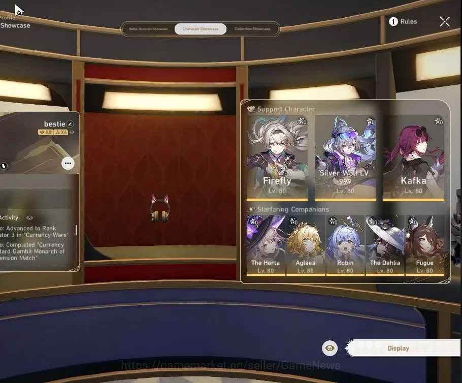 Honkai Star Rail Accounts Mid Game Asia|TL 70| 20 Limited |[SW 999,Firefly,The 2