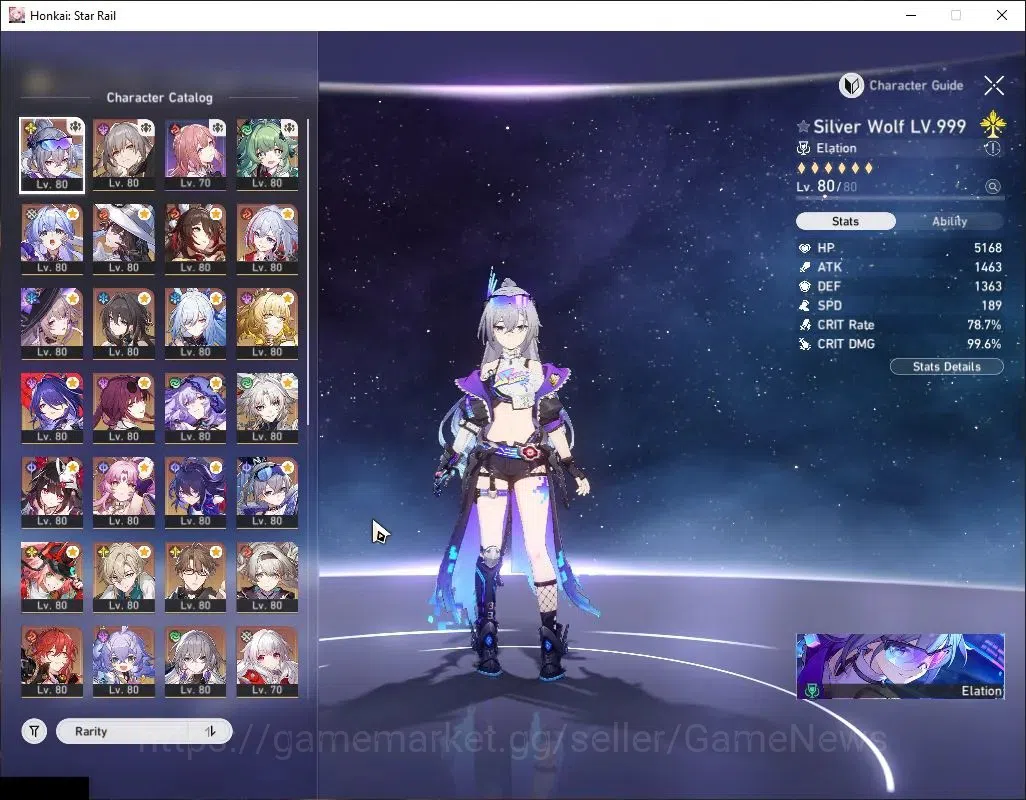 Honkai Star Rail Accounts Mid Game Asia|TL 70| 20 Limited |[SW 999,Firefly,The 4