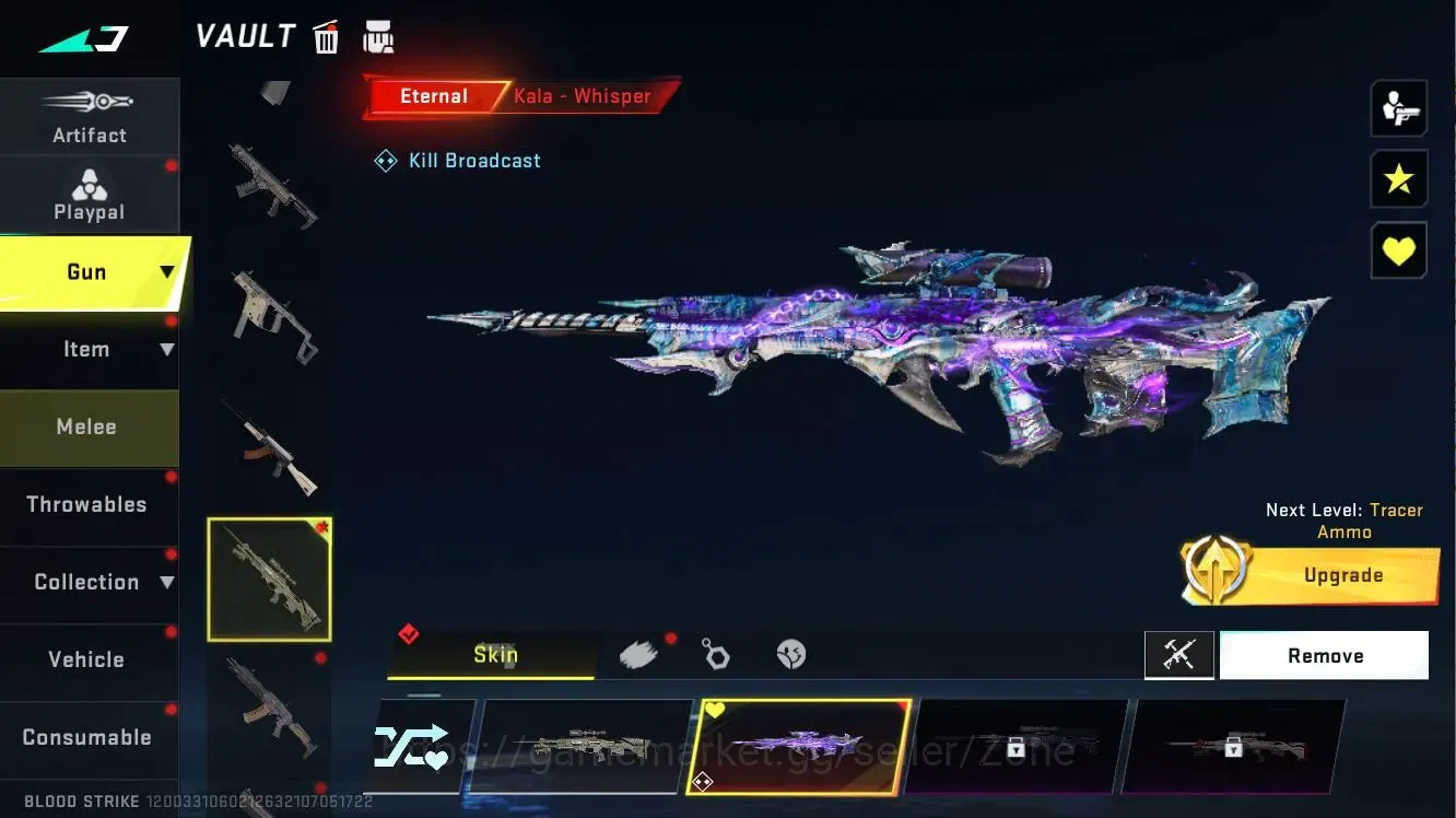 Blood Strike Accounts ASIA|1 ETERNAL: Kala-Whisper|2 LEGENDARY Guns|2 LE image 2
