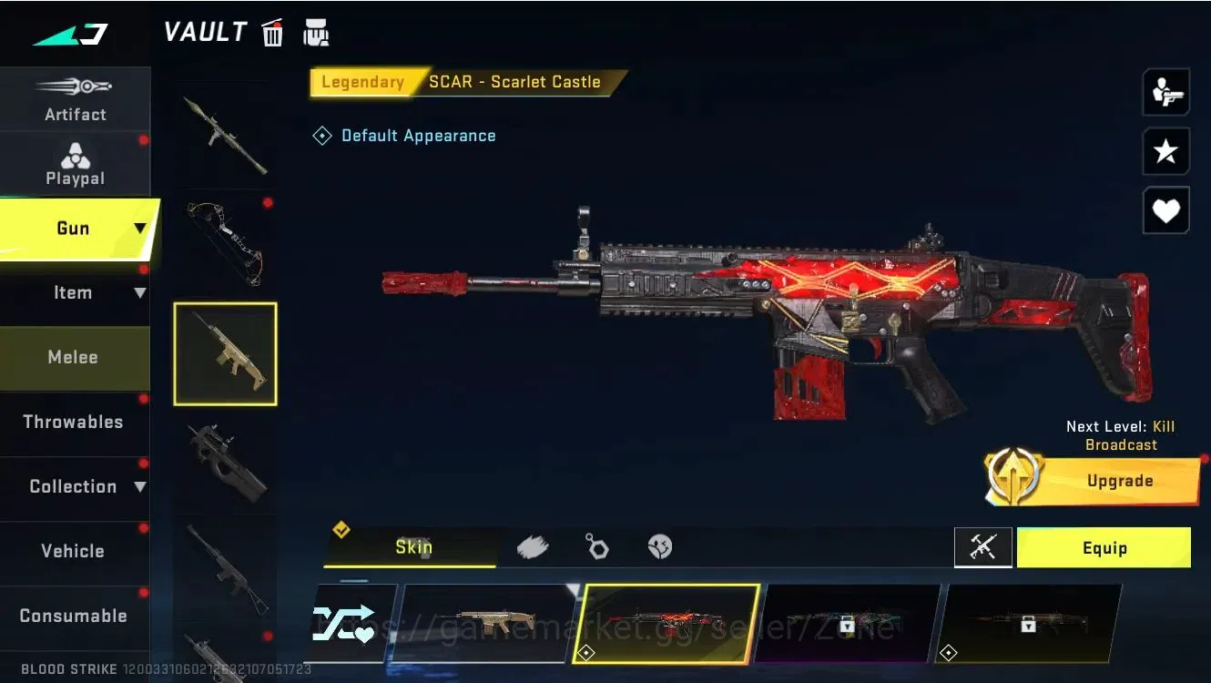 Blood Strike Accounts ASIA|1 ETERNAL: Kala-Whisper|2 LEGENDARY Guns|2 LE image 3