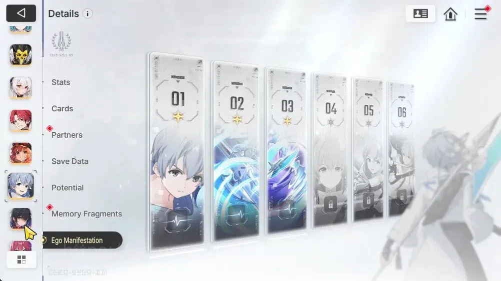 Chaos Zero Nightmare Accounts GLOBAL Lv 32|6 SSR [Haidemarie, Diana, Yuki, Haru, Luke, Magna]|8 SR 16