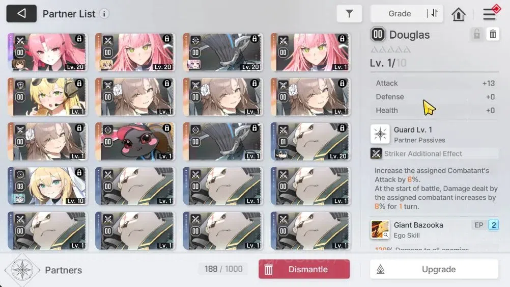 Chaos Zero Nightmare Accounts GLOBAL Lv 32|6 SSR [Haidemarie, Diana, Yuki, Haru, Luke, Magna]|8 SR 5