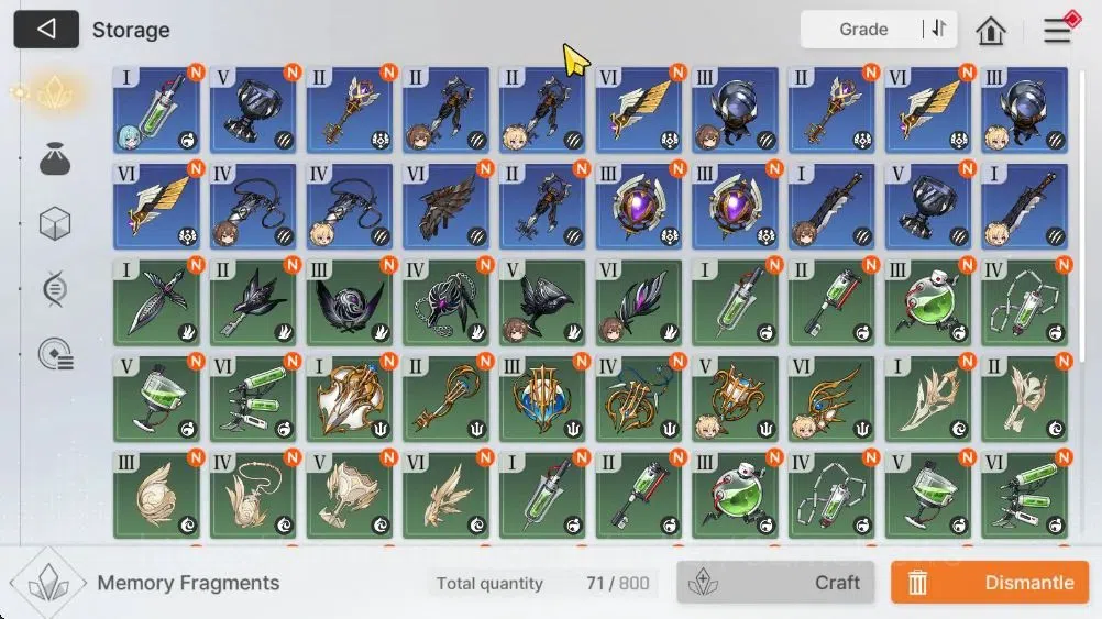 Chaos Zero Nightmare Accounts GLOBAL Lv 32|6 SSR [Haidemarie, Diana, Yuki, Haru, Luke, Magna]|8 SR 6
