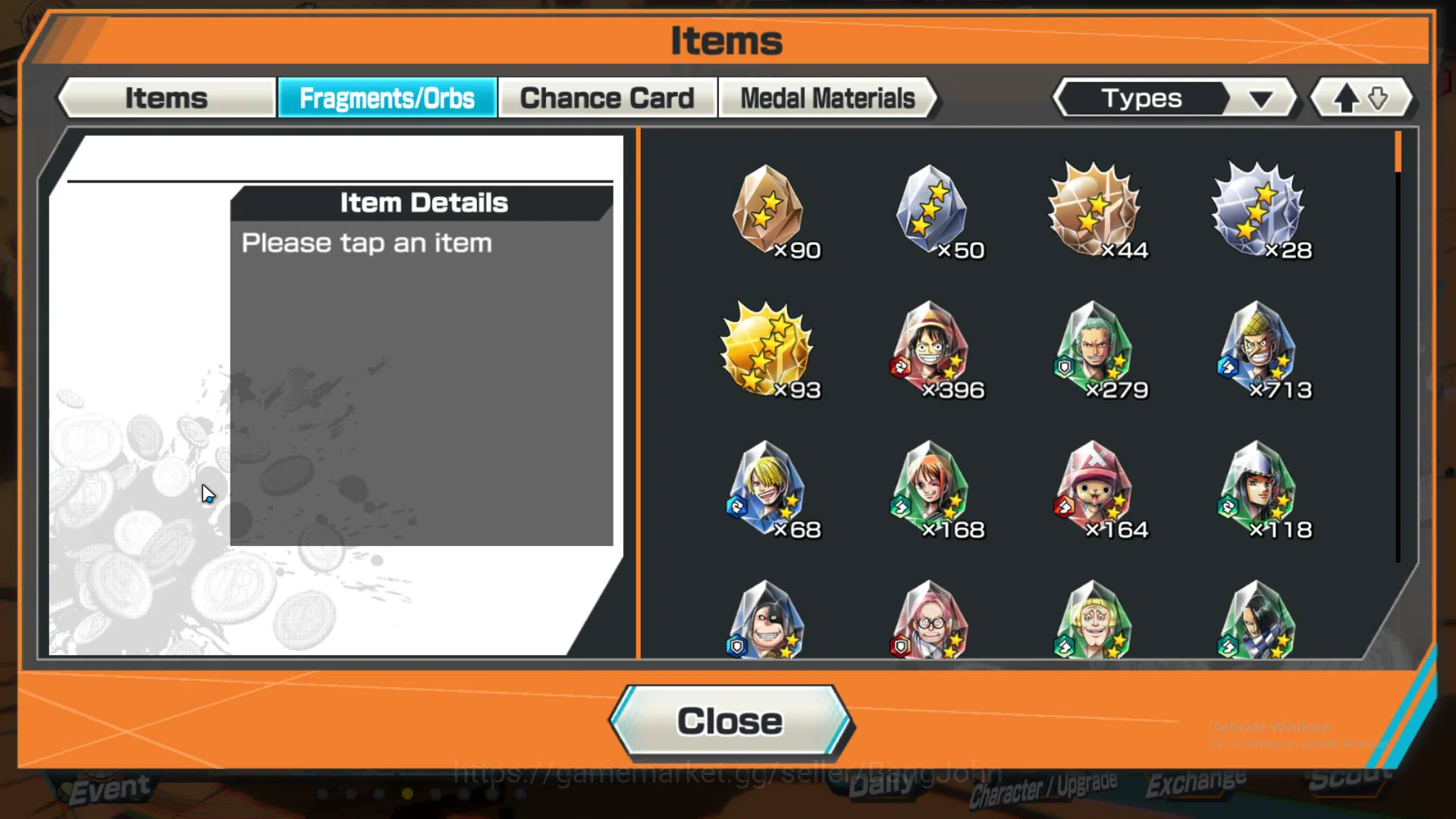 One Piece Bounty Rush Accounts GLOBAL | MAX 6 | EX 2 | GP Roger, LH D. garp, Capt image 13