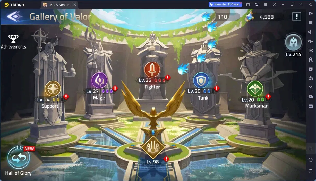 Mobile Legends: Adventure Accounts Global |LV 135|38305k Power |VIP 9|Camp 54-45|Hero 182 |3 UR (Genesis,Crocell,Akashic)|14 6