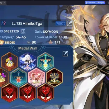 Mobile Legends: Adventure Accounts Global |LV 135|38305k Power |VIP 9|Camp 54-45|Hero 182 |3 UR (Genesis,Crocell,Akashic)|14