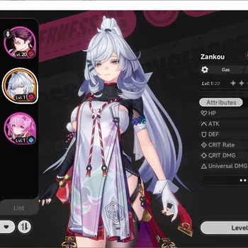 Neverness to Everness Accounts AMERICA | Starter HL3 |2 limit [Zankou,Nanally]+Jiuyuan|2 S-Class Selector| TakeMail Check SS