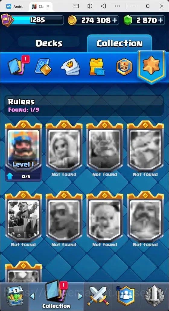 Clash Royale Accounts Mobile |Trophy 7443|7 EVO Cards|2 Hero Card|2,8k G image 17